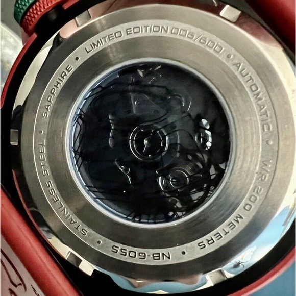 Nubeo 50mm Cupola Ltd Edition 006/600 Automatic Watch w/2 Silicone Straps $1350 - Picture 7 of 13